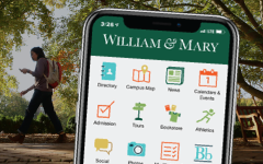 W&M Mobile app preview on a phone
