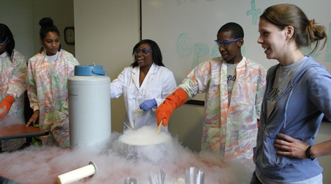 Making ice cream with science
