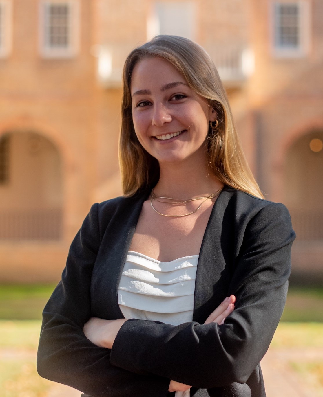 Sophie Workinger '24 developed a carbon emissions reduction plan as a City Research Scholar with the City of Williamsburg. (photo courtesy Sophie Workinger)