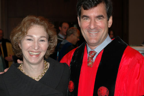 2009 Commencement Speaker Anne-Marie Slaughter and Diplomat-in-Residence Mitchell Reiss