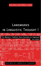 Landmarks in Linguistic Thought