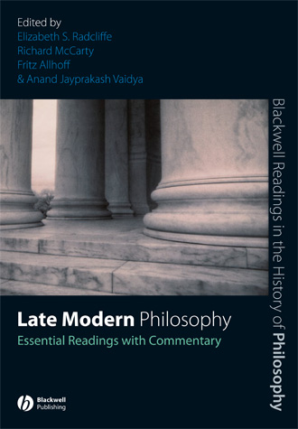 Radcliffe Late Modern Philosophy