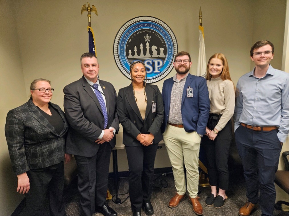 First-year MPP students meet with members of the US Secret Service, Office of Strategic Planning and Policy, March 19, 2024