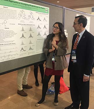 Tana Palomino '21 discusses her research investigating metallothionein-like clusters.