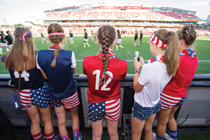 The 2015 Women’s World Cup was the most-watched soccer game in the next generation of female soccer players. Photo by Mike Lawrence/ISIphotos.com