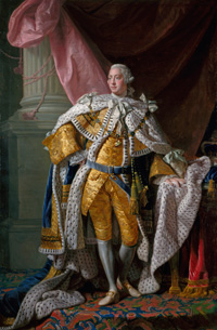 King George III. (Johan Joseph Zoffany, 1771. Courtesy Royal Collection Trust)
