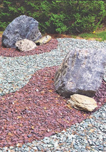 Geology Rock Garden (Photo courtesy of geology department)