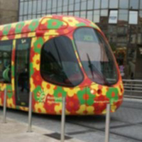 A Montpelier tram car