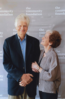 Gail Williams Wertz and her husband, L. Andrew Ball (Courtesy photo)