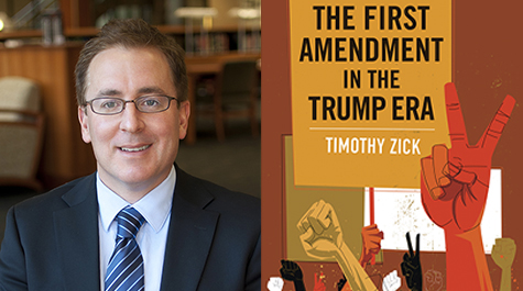 Timothy Zick and the cover of his new book