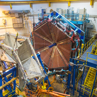 Jefferson Lab's experimental Hall B is full of equipment to study the strong force
