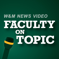 Faculty on topic video feature logo