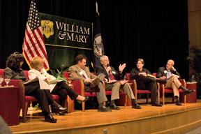 Engagement experts from around the nation conducted forums at William and Mary. By Stephen Salpukas.