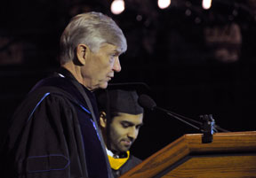 Reveley officiates at Commencement 2008,