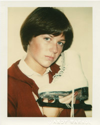 Dorothy Hamill, 1977, Polaroid Photograph (Polacolor Type 108) From the Collection of the Muscarelle Museum of Art, Williamsburg, VA. © The Andy Warhol Foundation for the Visual Arts, Inc. / Artists Rights Society (ARS), New York