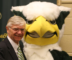 Reveley with the Griffin