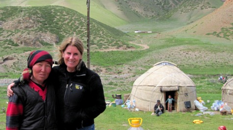 Warren in Southern Kyrgystan