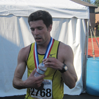Jason Schoener '07 finished second in the half marathon