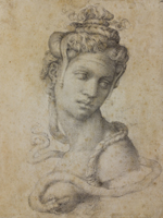 Cleopatra by Michelangelo, Florence, Casa Buonarroti. Click for larger image