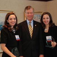 Stacey and Khaki LaRiviere with Gov. McDonnell