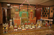 The display that won the competition