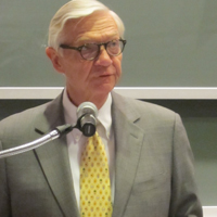 W&M President Taylor Reveley addressed conference attendees