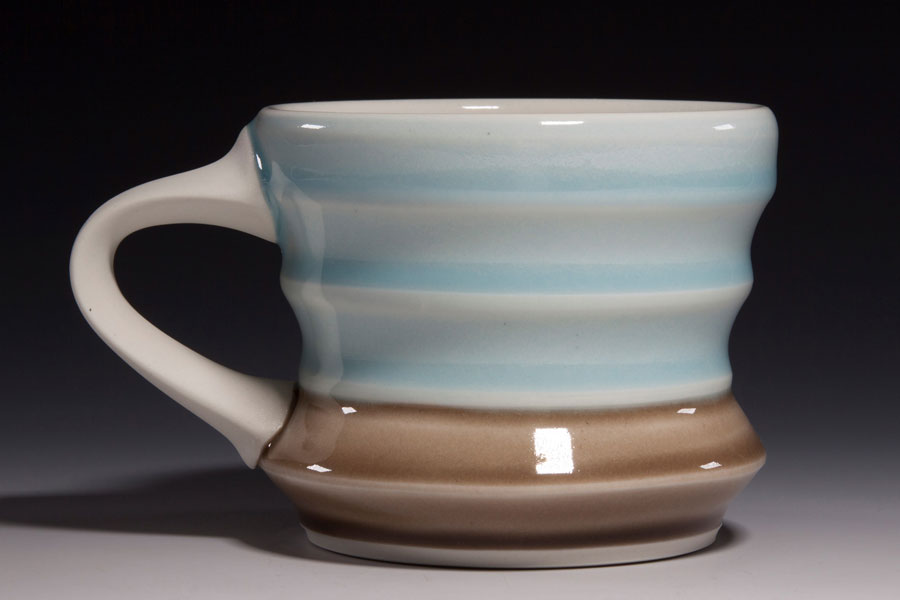Mug, porcelain, 2018 (Photo courtesy of Mike Jabbur)