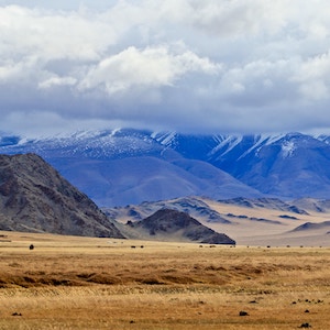Mongolian mountain landscape