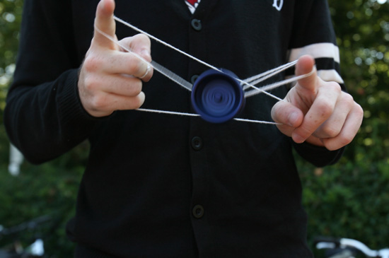 Student co-designs yo-yo