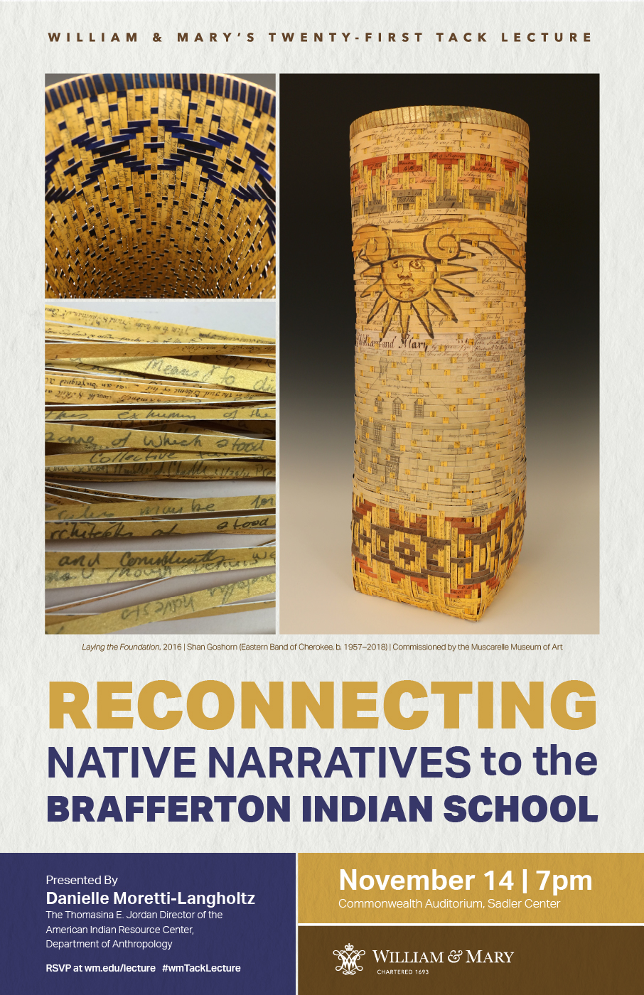 Reconnecting Native Narratives to the Brafferton Indian School