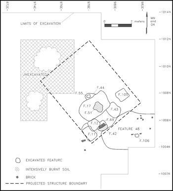 Plan of Structure 1 features