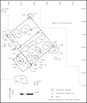 Plan of Structure 2 features
