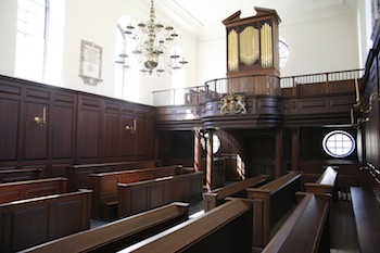 Wren Chapel Balcony with Organ