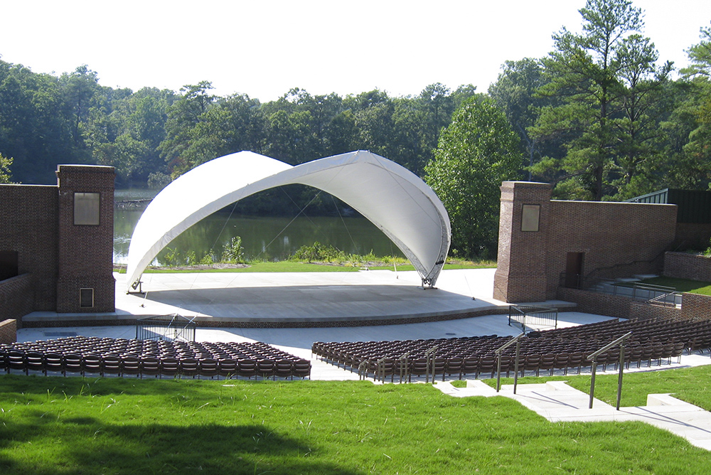 Martha Wren Briggs Amphitheatre at Lake Matoaka William