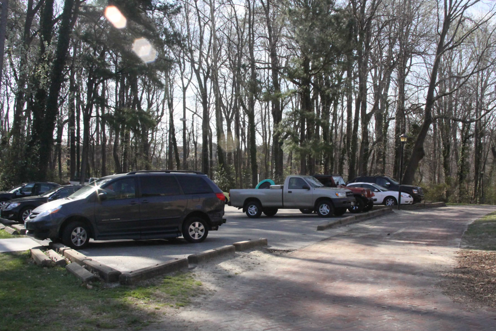 Fraternity Complex Rear Parking Lot
