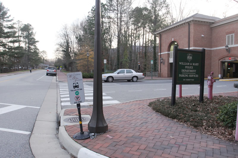 Bus Stop - Parking Deck (Route 8)