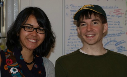 Colton with his wife Amanda at Homecoming