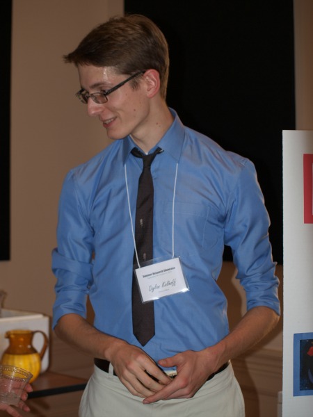 Dylan's research focused on, "Good Neighbors: Trade, Culture and Institutions in Territorial Disputes."