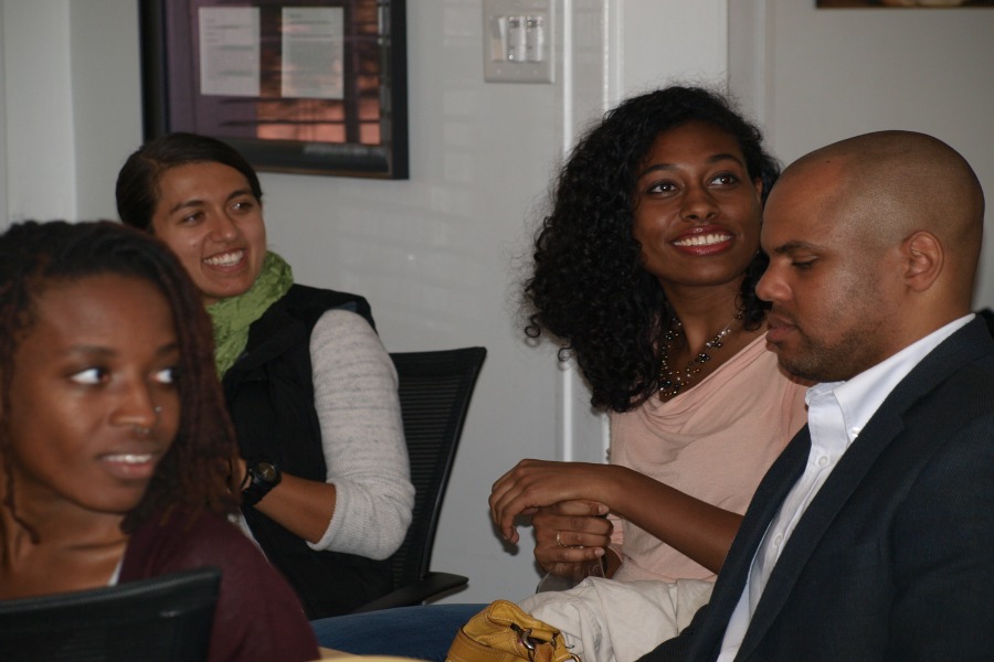 Michelle '11, Morgan '17, Irene '09 and Justin '09