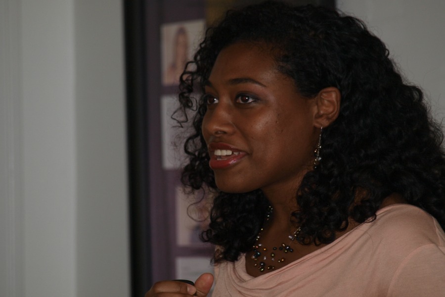 Irene '09 reminds the current scholars to make the most of their time at W&M