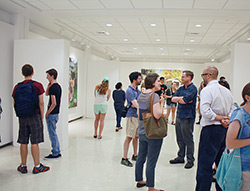 Elise Schweitzer with William & Mary Students and Faculty