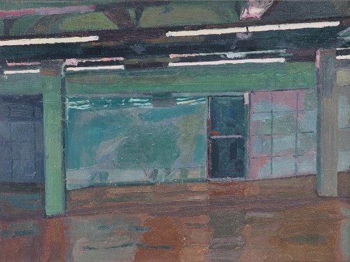 John Lee, Columns, Oil on Linen