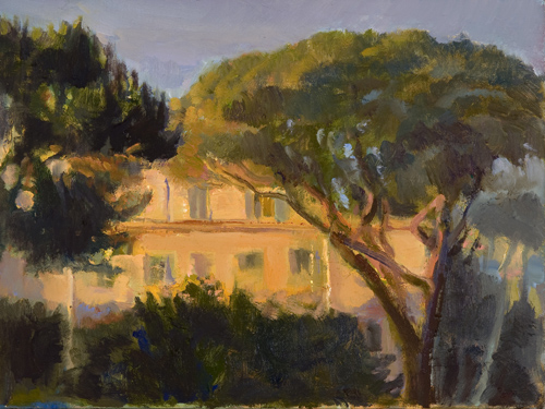 Grant Drumheller, 'Rome' oil on linen, 11x14 inches