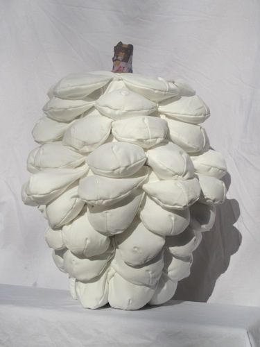 Laura Hatcher, 'Cap Cone,' 2011, cloth, metal, polyester, cardboard