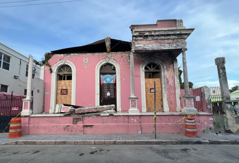 Ruined House in Puerto Rico