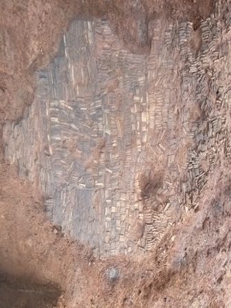 Photo provided by Lasisi. A close look at another pavement in Ijebu.