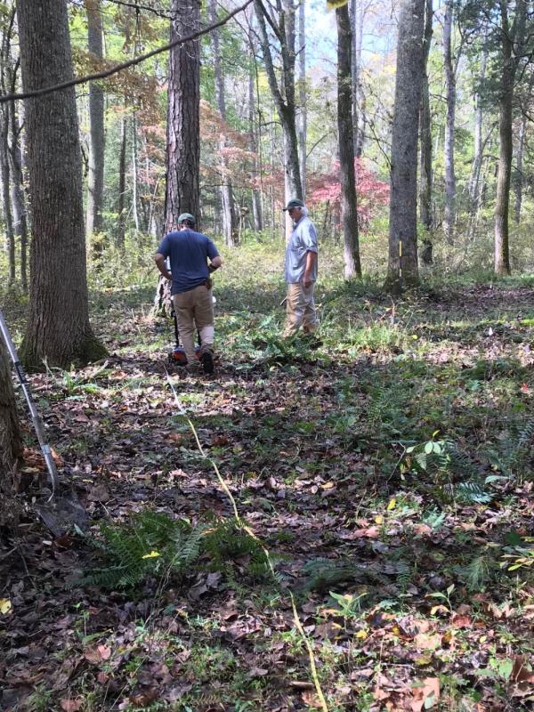 GPR survey of New Quarter site, located at the Cheatham Annex Naval Weapons Station in York County, VA