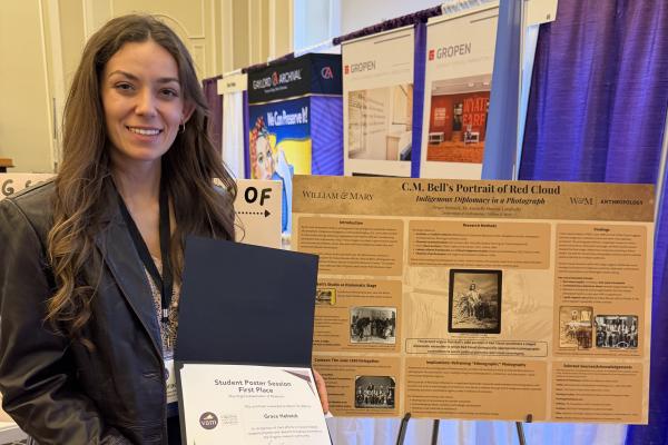 Grace Helmick at Virginia Association of Museums Conference