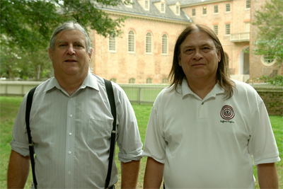 Chief Robert Green and Asst. Chief Gary Cooke