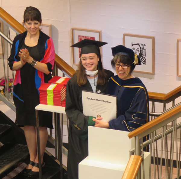 Keira McCarthy, Art History and History; Phi Beta Kappa (PBK) inductee